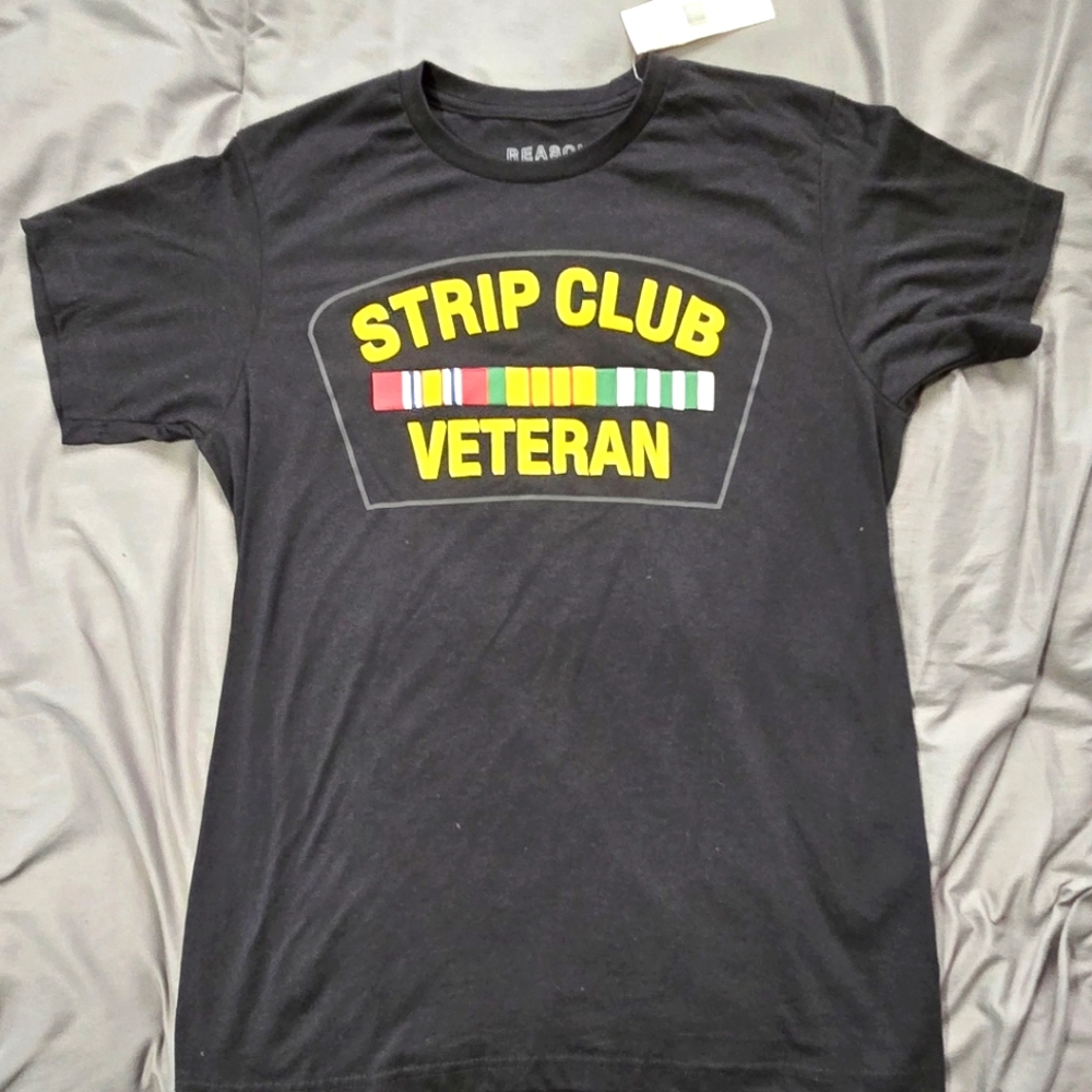 Strip Club Veteran Ladies Medium T-Shirt